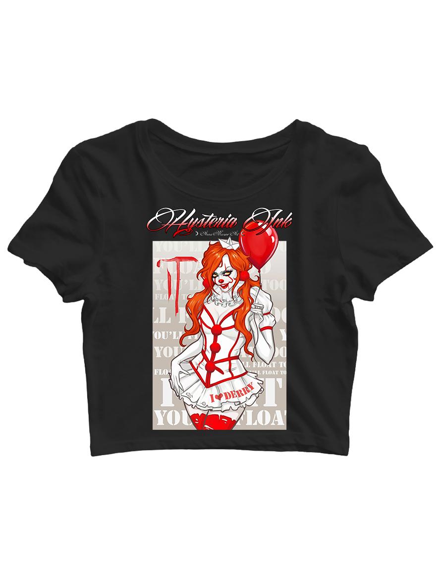 Crop Top Hysteria Ink Derry Ink