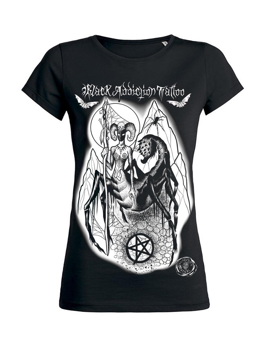 T-shirt femme Hysteria Ink Gardienne des Enfers