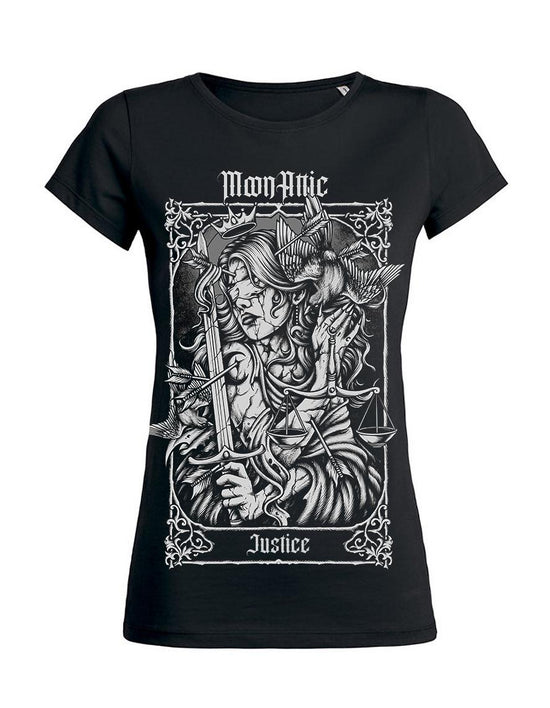 T-shirt femme Moon Attic Justice