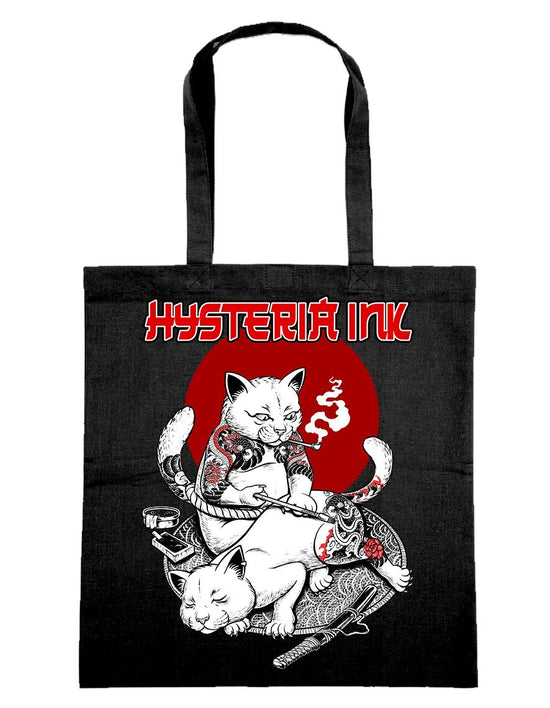 Tote Bag Hysteria Ink Cats Tattoo