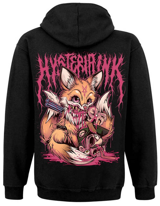 Sweat zip unisexe Hysteria Ink Fox666