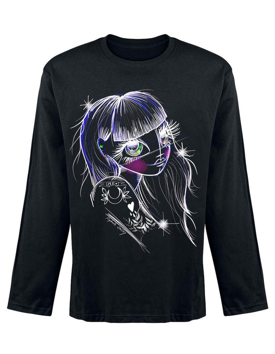 T-shirt unisexe Manches Longues Hysteria Ink X Raphaelle Emery MIA