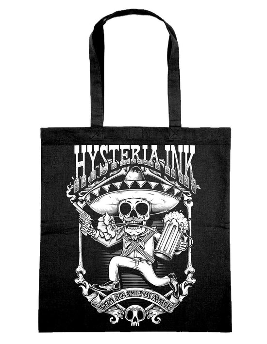 Tragetasche Hysteria Ink Mexikanischer Totenkopf