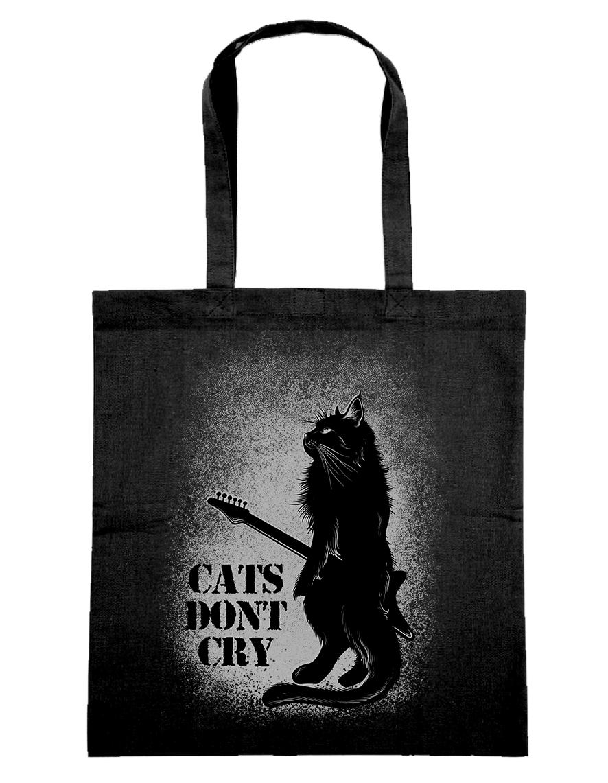 Tote bag Hysteria Ink Cats dont cry