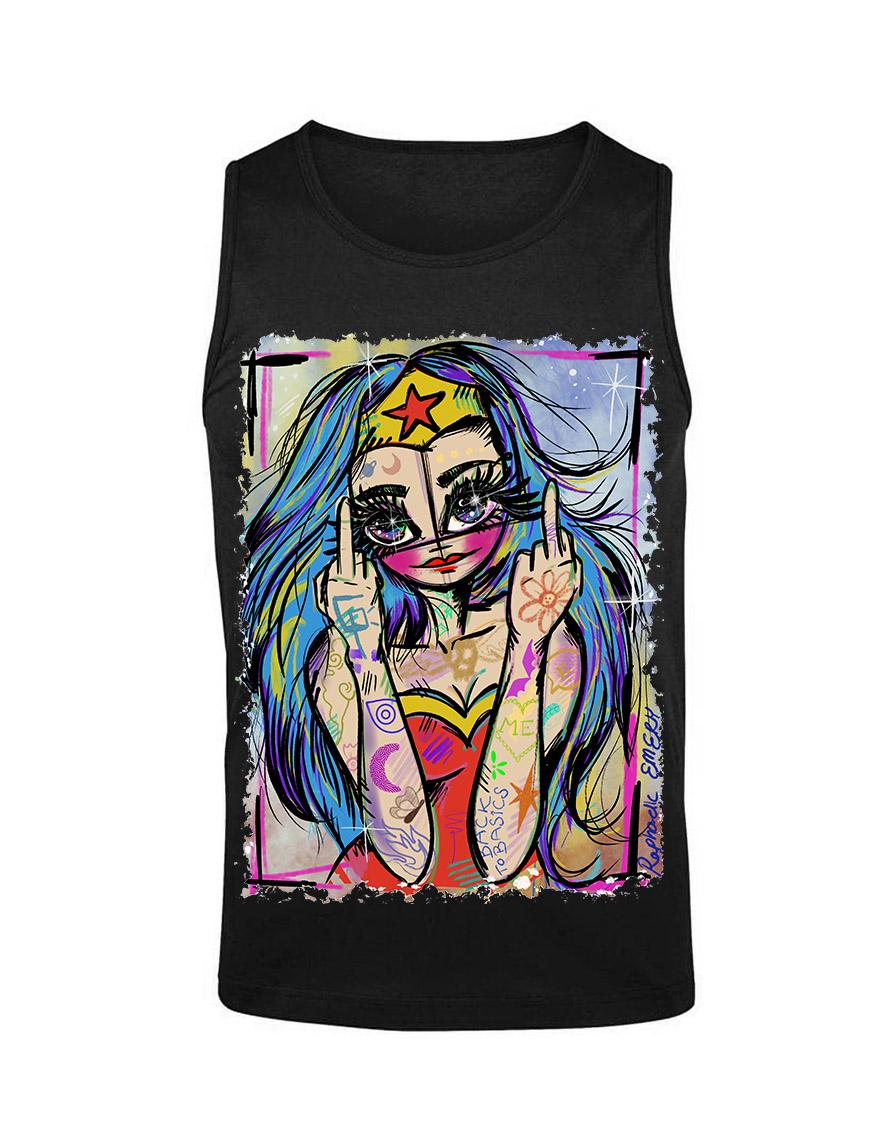 Debardeur homme Hysteria Ink X Raphaelle Emery WW FCK