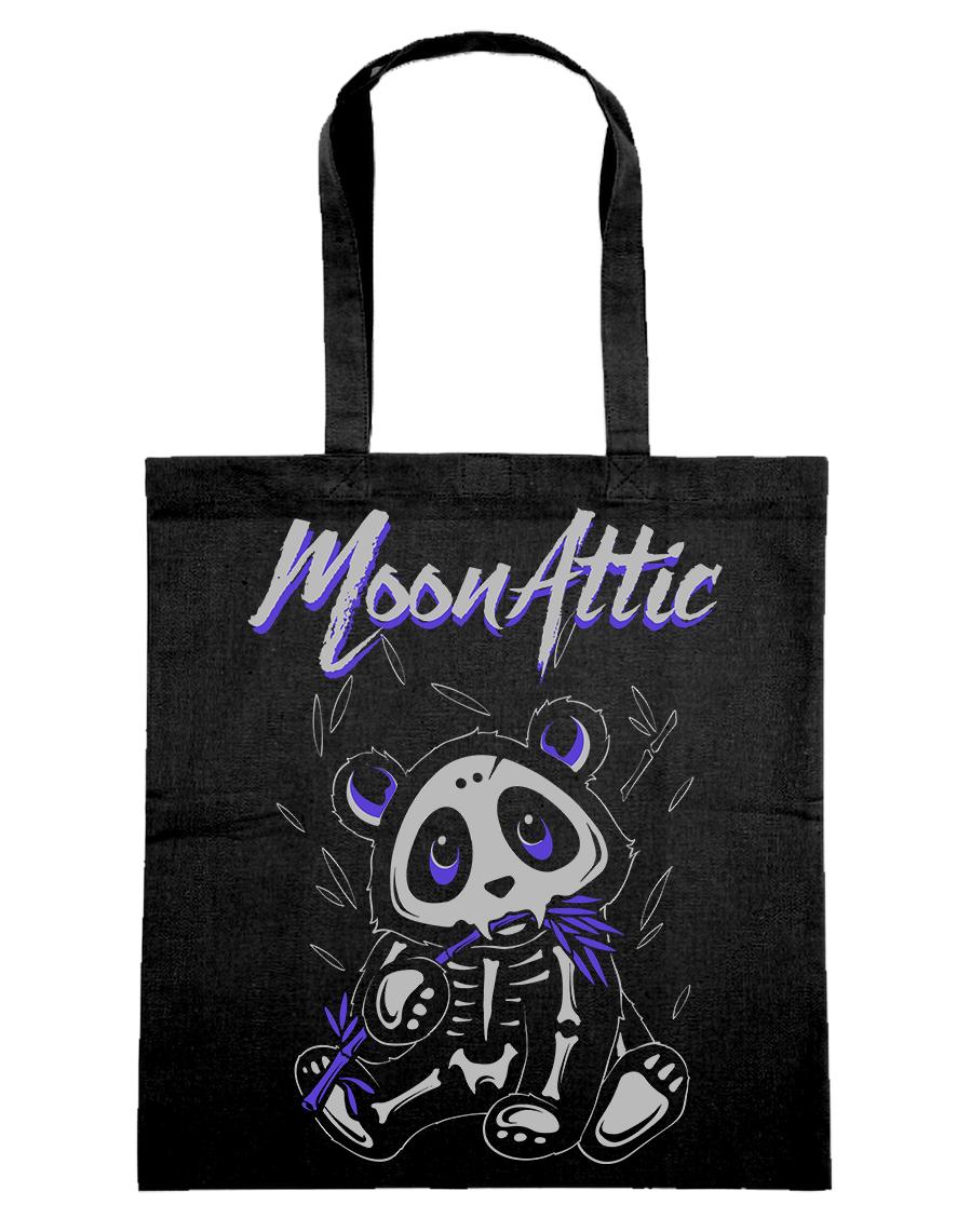 Tote bag Moon Attic Skelly Panda Attic