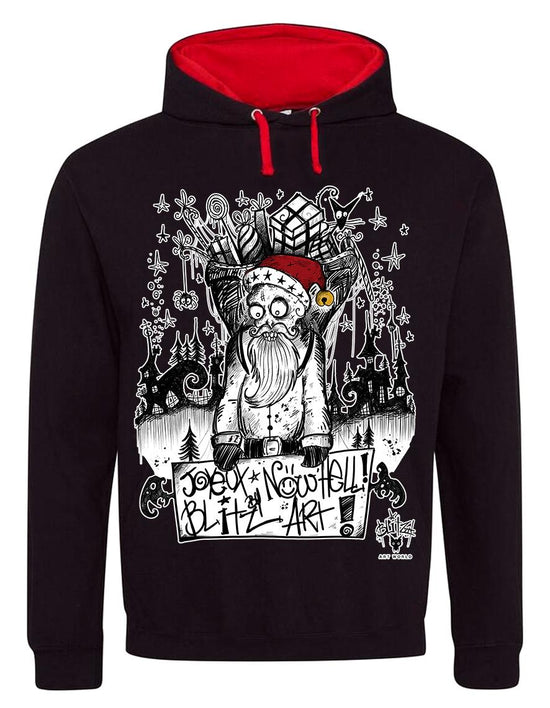 Sweat Capuche FH002 unisexe Hysteria Ink Blitz'Art Père No Hell