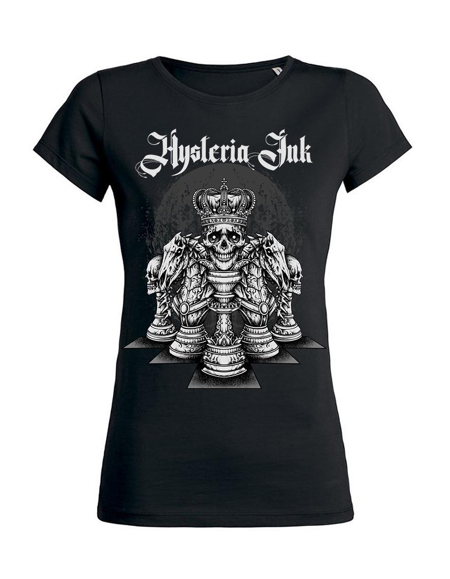 T-shirt femme Hysteria Ink Echec et Mat