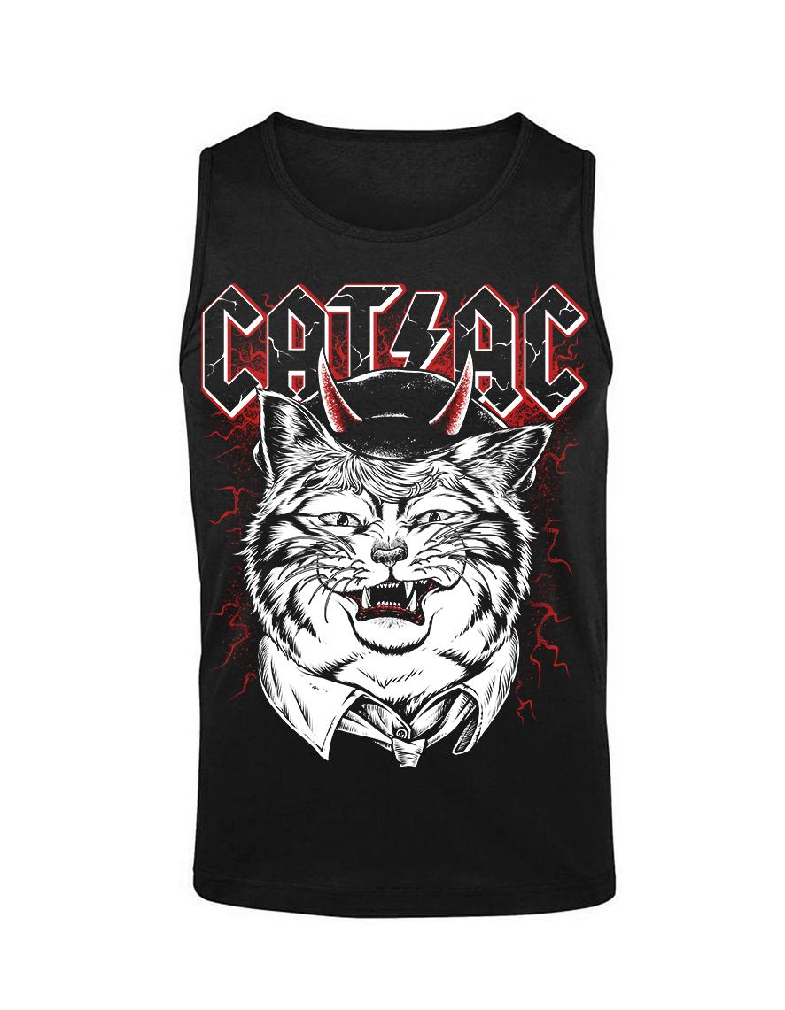 Debardeur homme Hysteria Ink Cat-AC