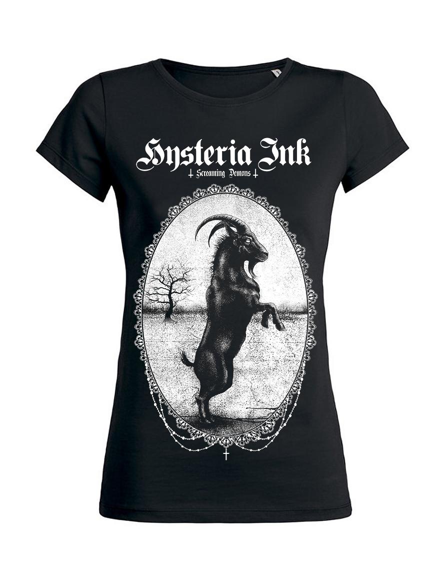 T-shirt femme Hysteria Ink Black philip