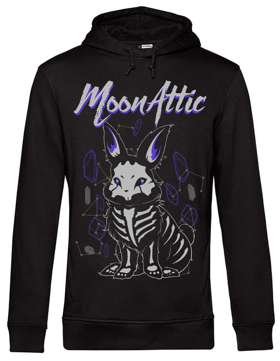 Sider Moon Attic Skelly Rabbit Attic Unisex-Sweatshirt