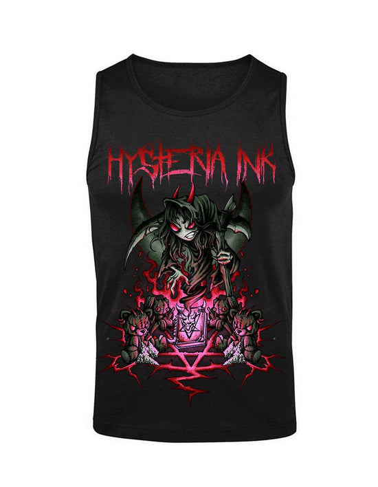 Debardeur homme Hysteria Ink Miss Ink Death Ink red