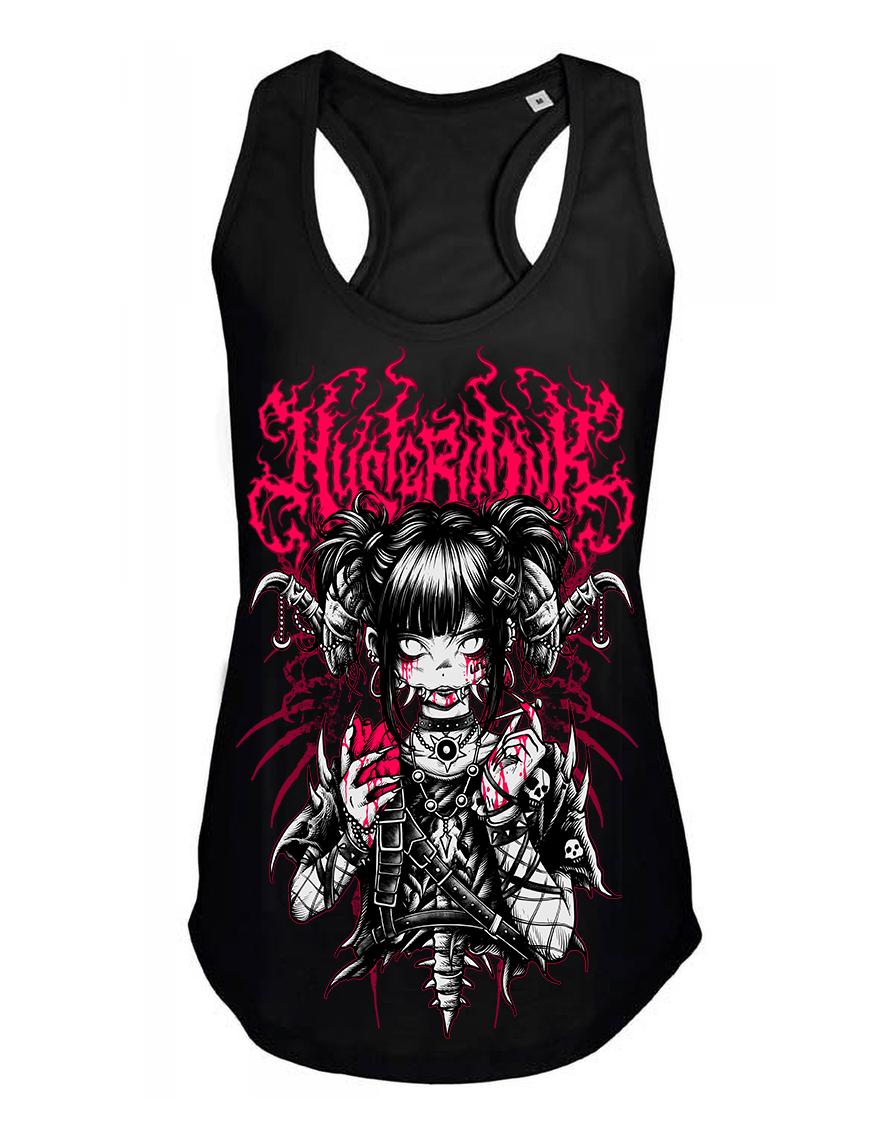 Debardeur femme Hysteria Ink Manga Goth