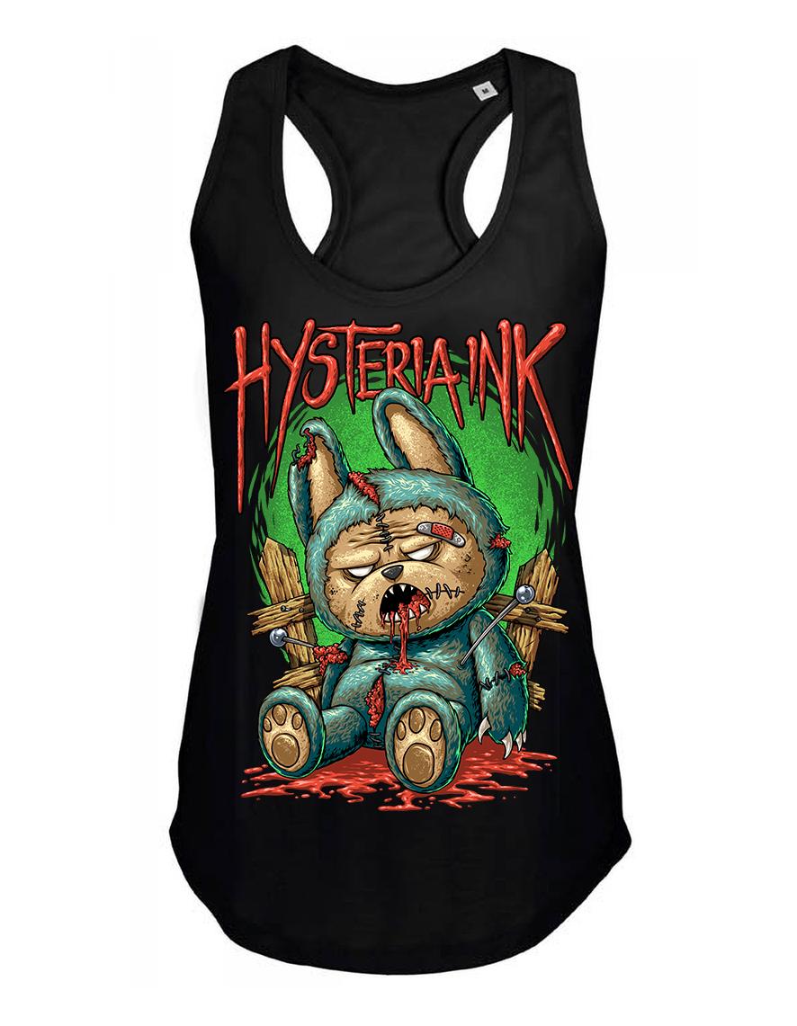 Debardeur femme Hysteria Ink Kill Bear