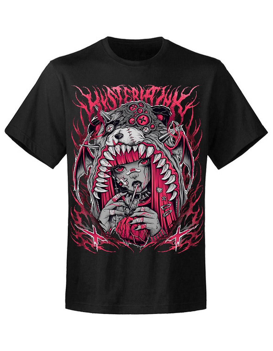 T-shirt unisexe Hysteria Ink Heartrend Asylum Ink