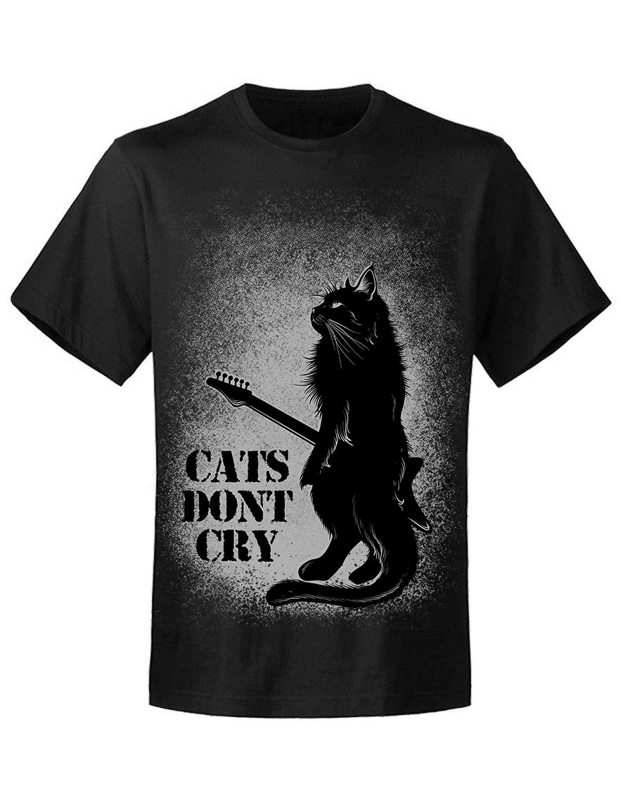 T-shirt unisexe Hysteria Ink Cats dont cry