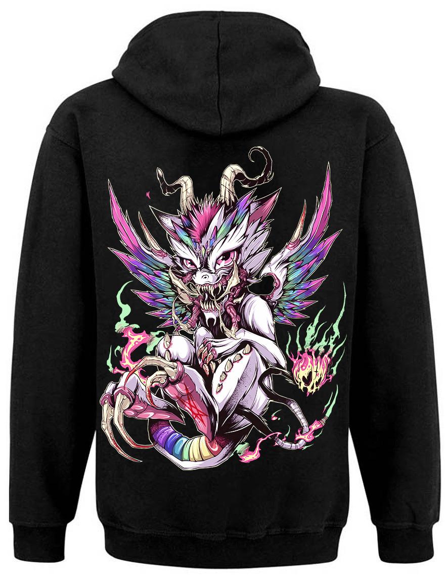 Sweat zip unisexe Hysteria Ink Drag-Bow Ink