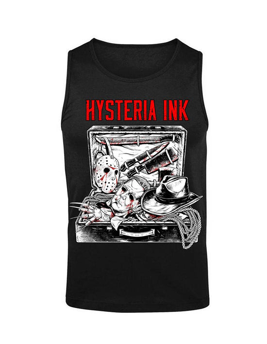 Debardeur homme Hysteria Ink Valise Horror Ink