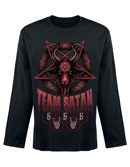 T-shirt manches longues Hysteria Ink Team Satan