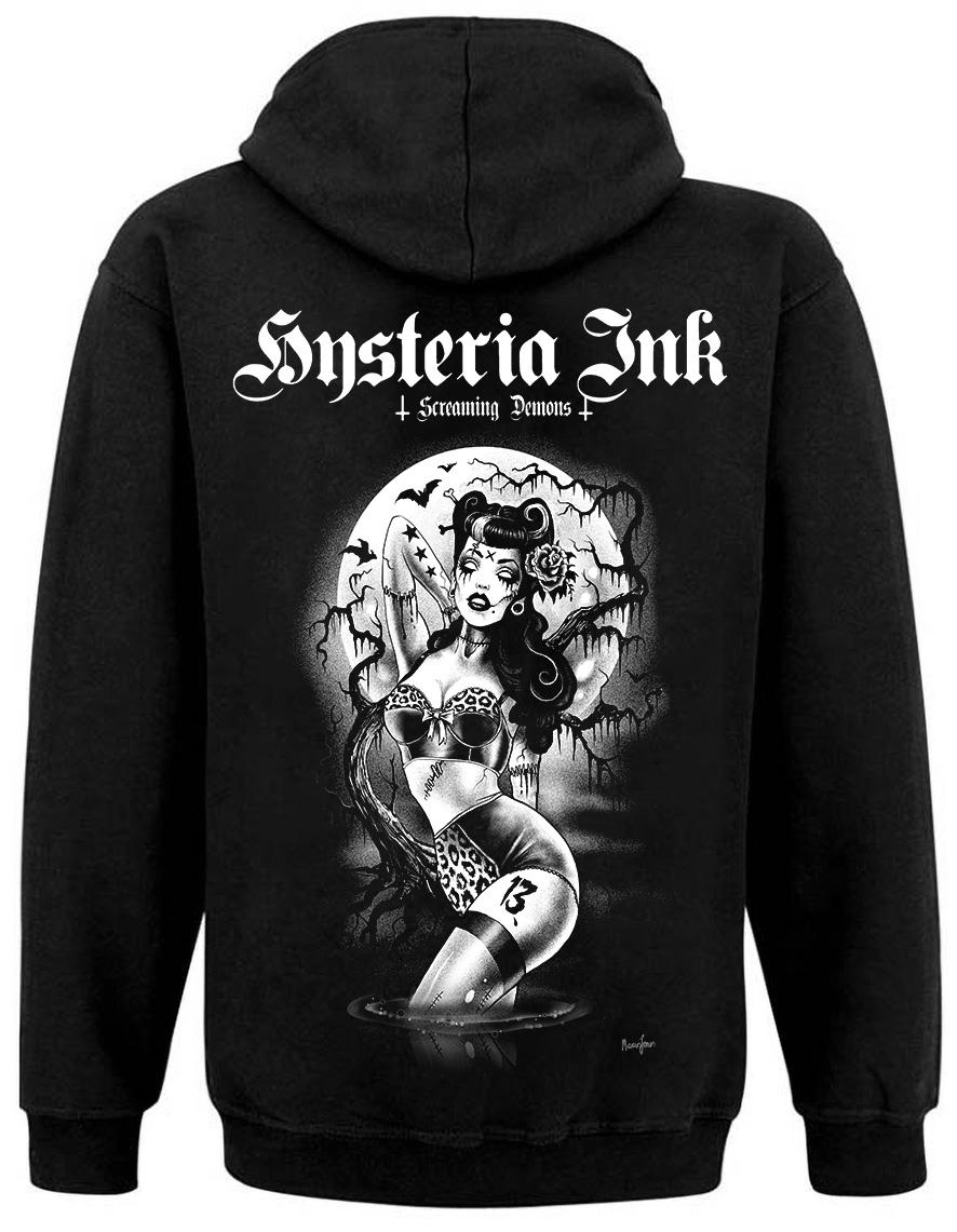 Sweat Zip Unisexe Hysteria Ink swamp pinup