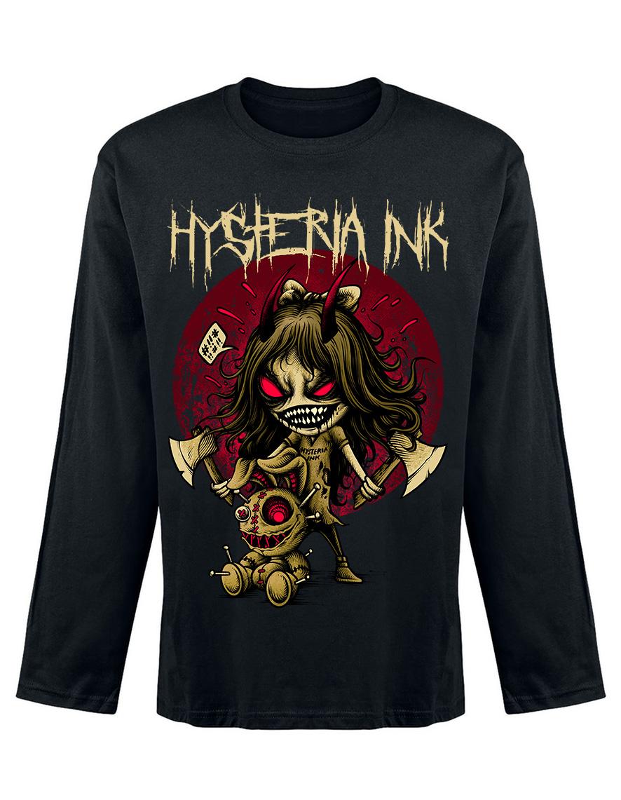 T-shirt unisexe manches longues Hysteria Ink MissInk