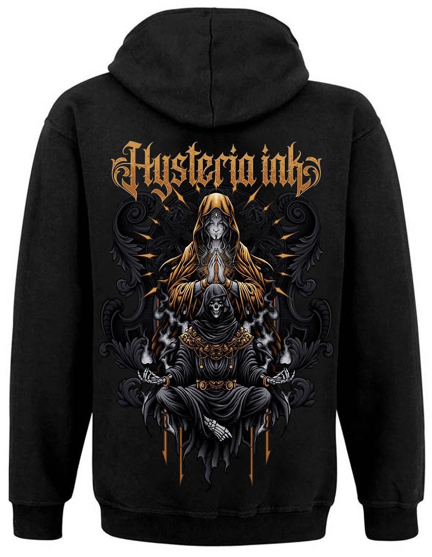 Sweat zip unisexe Hysteria Ink ThePrayers Ink