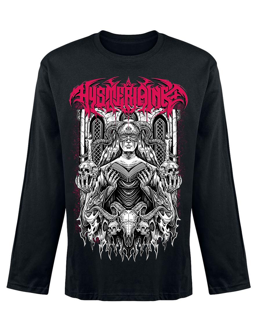 T-shirt unisexe manches longues Hysteria Ink sorcery ink