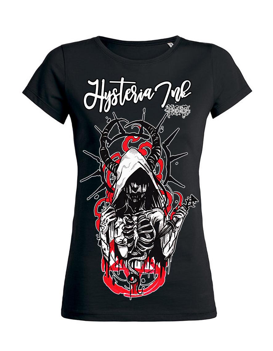 T-shirt femme Hysteria Ink X HER sacrifice