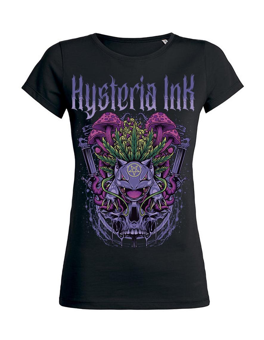 T-shirt femme Hysteria Ink Mushdead Ink