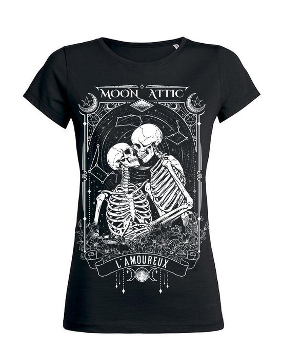 T-shirt femme Moon Attic Tarot L'amoureux Attic