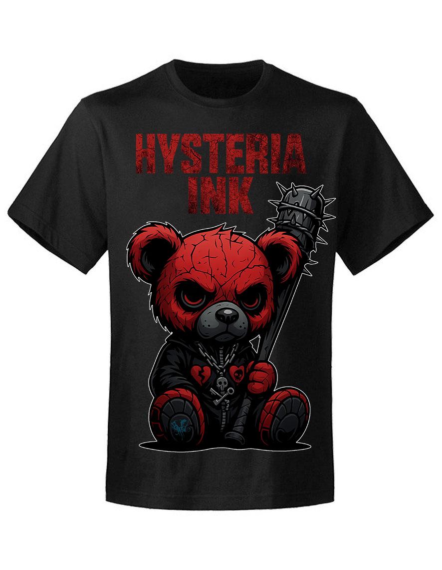 T-shirt unisexe Hysteria Ink Walking Bear