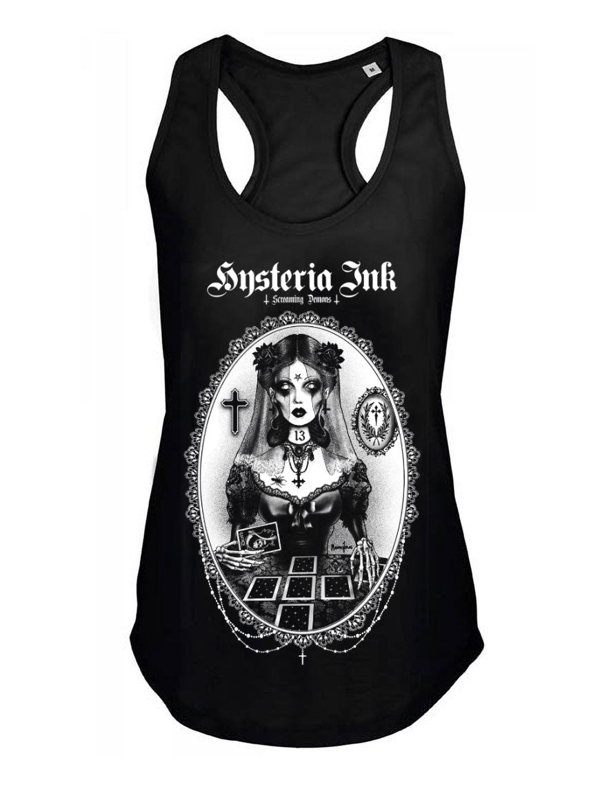 Debardeur femme Justine Hysteria Ink  X Screaming Demons Miss Screaming Ink