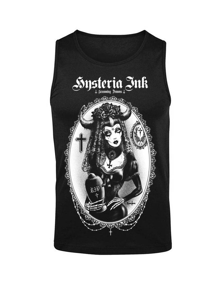 Debardeur homme Justin Hysteria Ink X Screaming Demons Miss Demon Ink