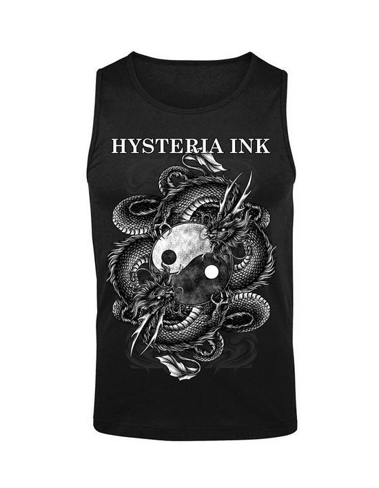 Debardeur homme Hysteria Ink The dragon Yin Yang Ink