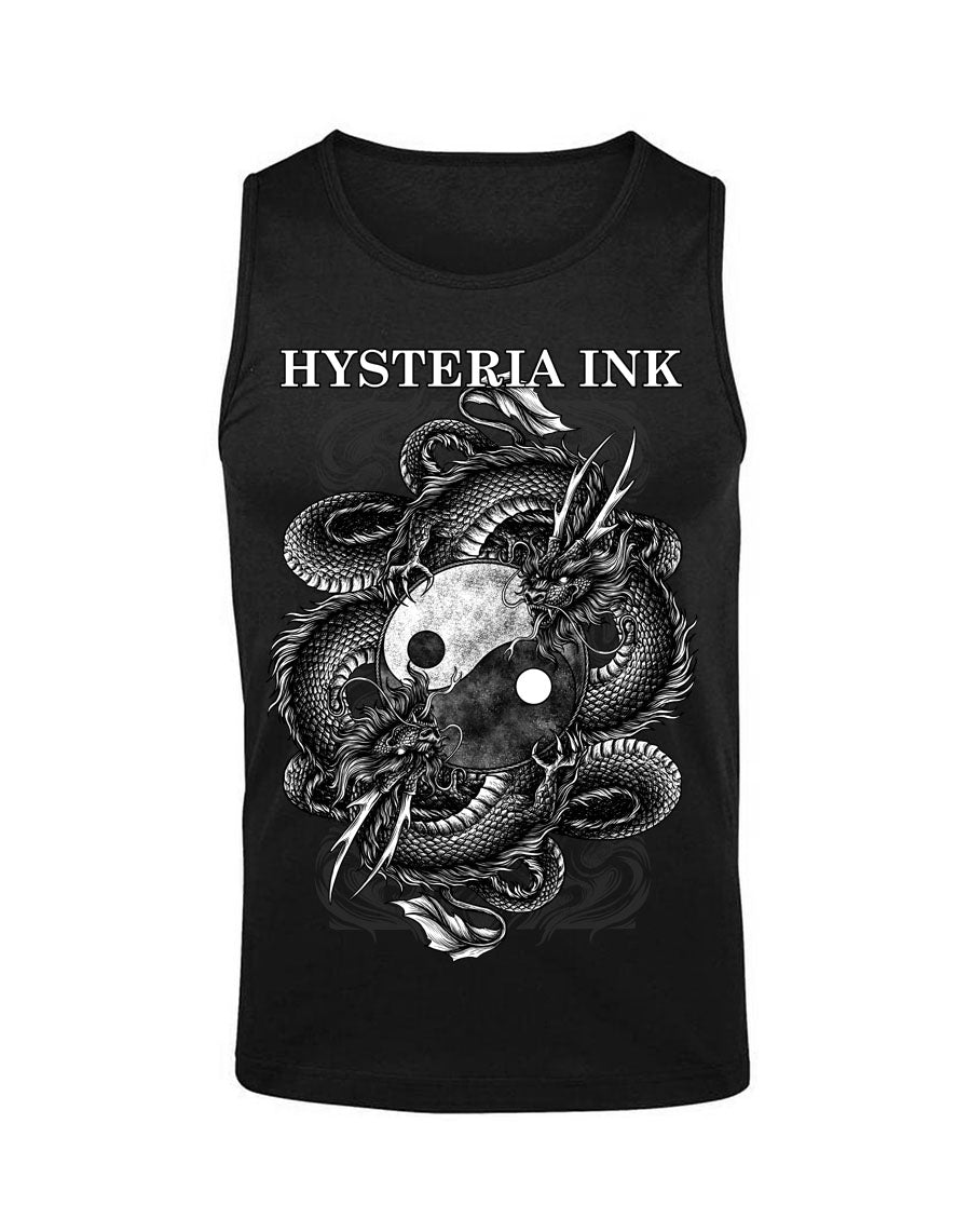 Debardeur homme Hysteria Ink The dragon Yin Yang Ink