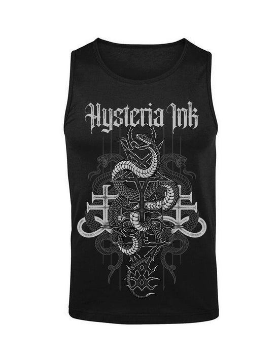 Debardeur homme justin Hysteria Ink Snake Cross Ink