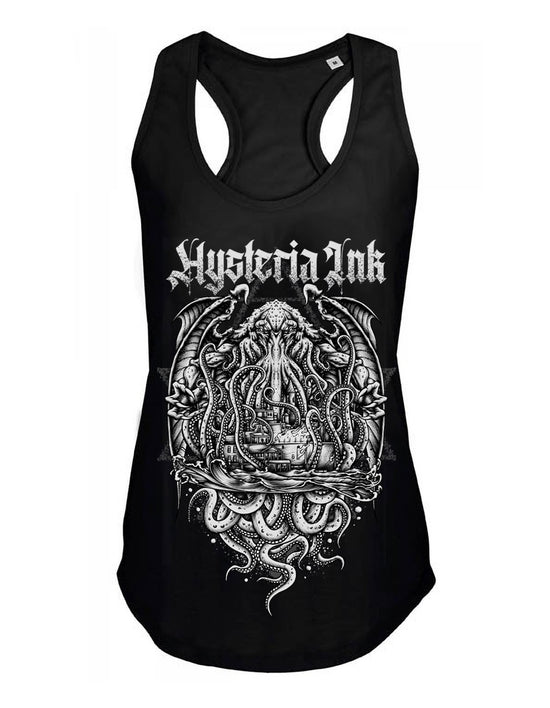 Debardeur femme justin Hysteria Ink Cthulhu Dicky Ink