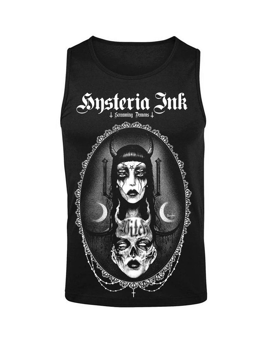 Debardeur homme justin Hysteria Ink X Screaming Demons Witch