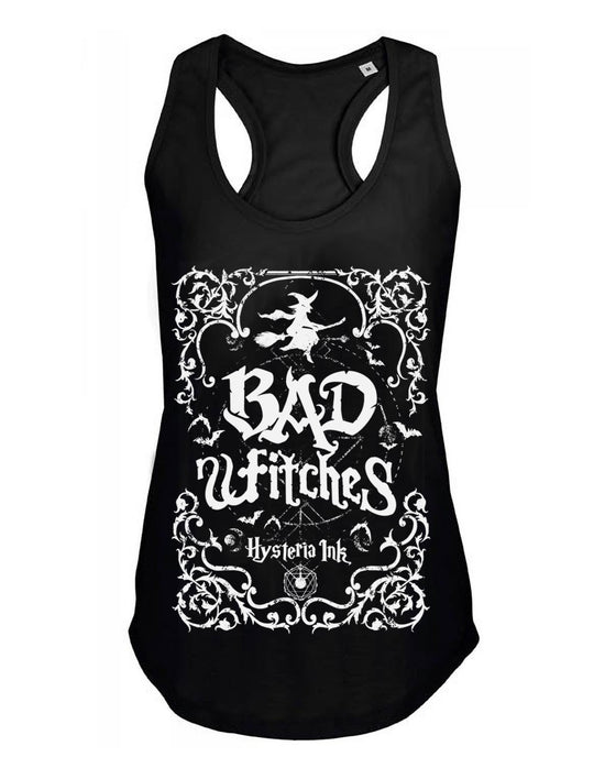 Debardeur femme Justin Hysteria Ink  Bad Witches Ink