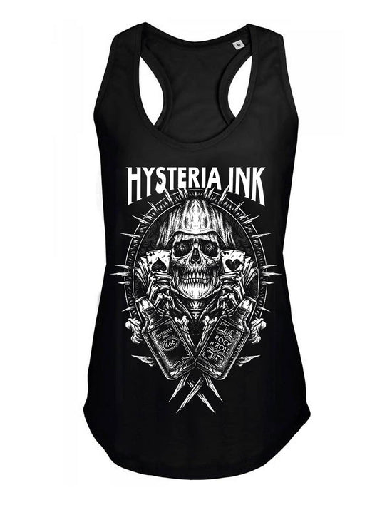 Debardeur femme Justin Hysteria Ink  Mr Whisky Ink