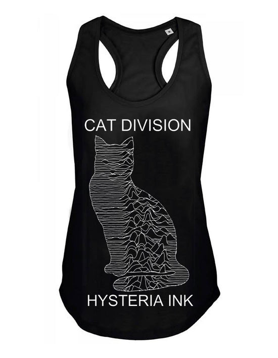 Debardeur femme Justin Hysteria Ink  Cat Division