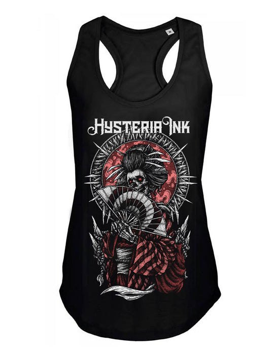 Debardeur femme Justin Hysteria Ink  Geisha Ink