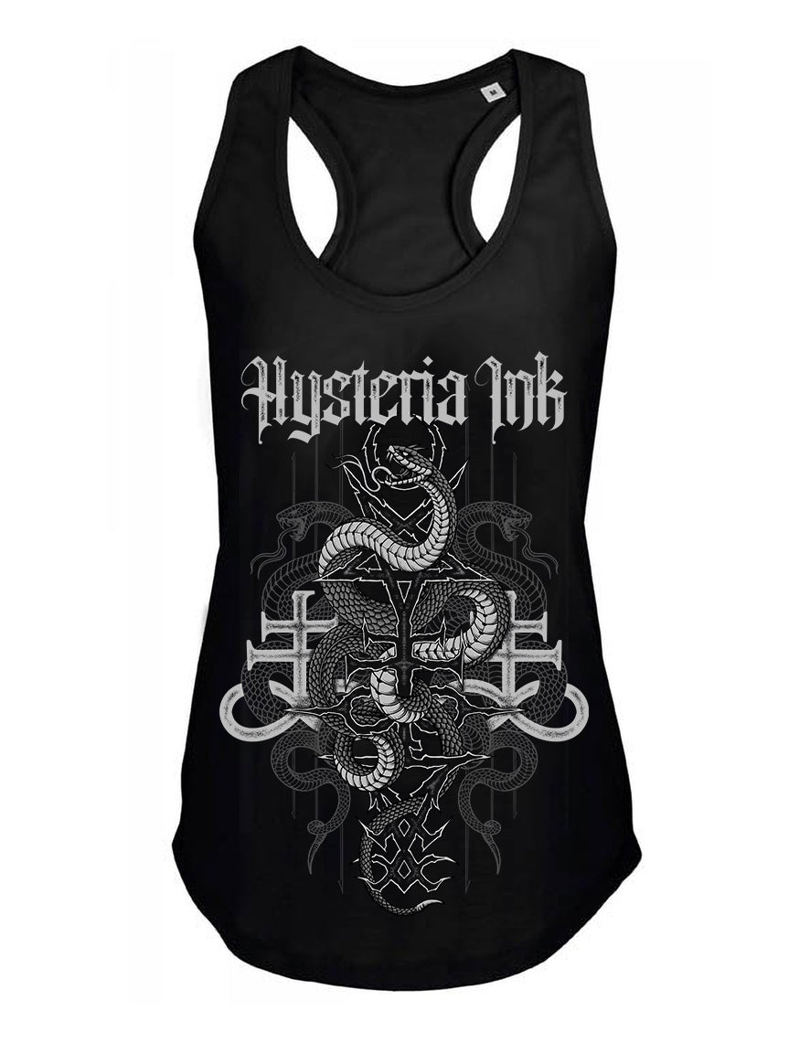 Debardeur femme Wants Hysteria Ink Snake Cross Ink