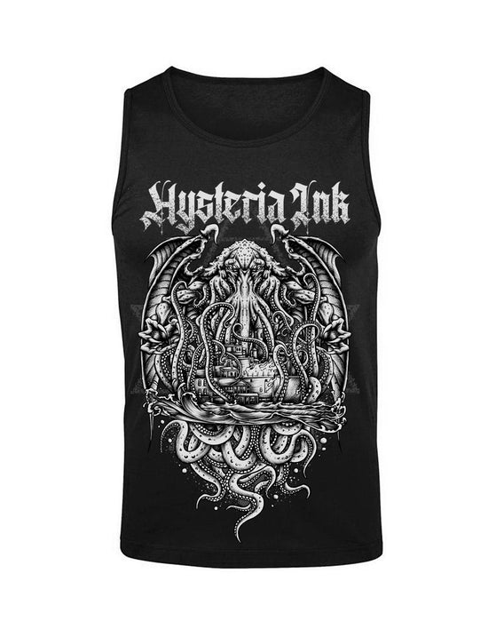 Debardeur homme justin Hysteria Ink Cthulhu Dicky Ink