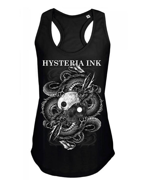 Debardeur femme Hysteria Ink The dragon Yin Yang Ink