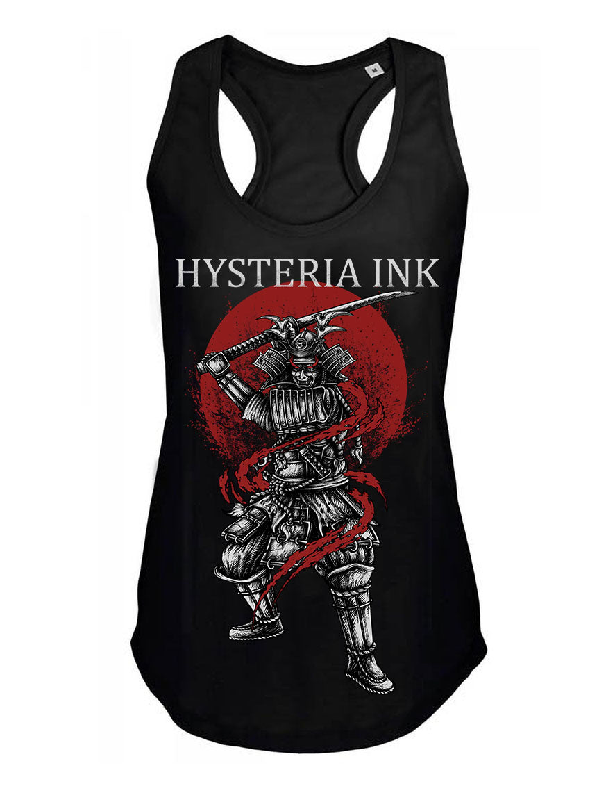 Debardeur femme Hysteria Ink The Samurai Warrior Ink