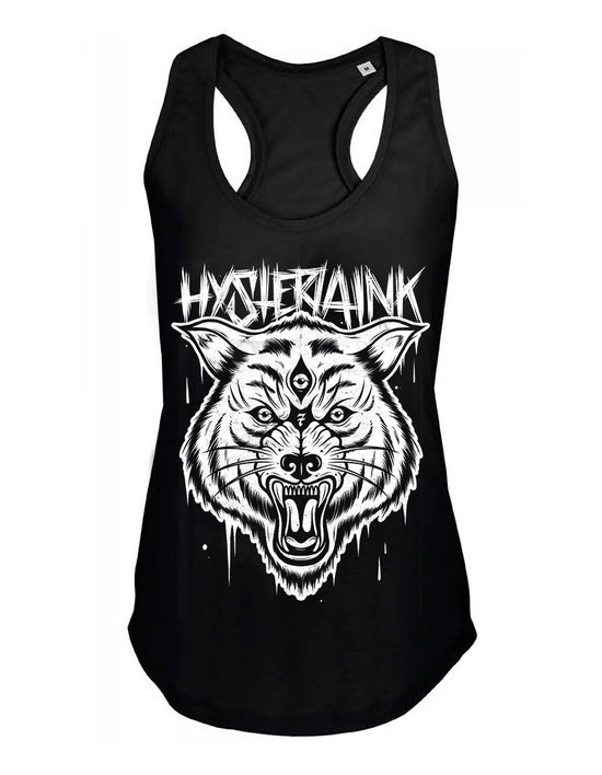 Debardeur femme Justin Hysteria Ink Three-eyed Wolf Ink