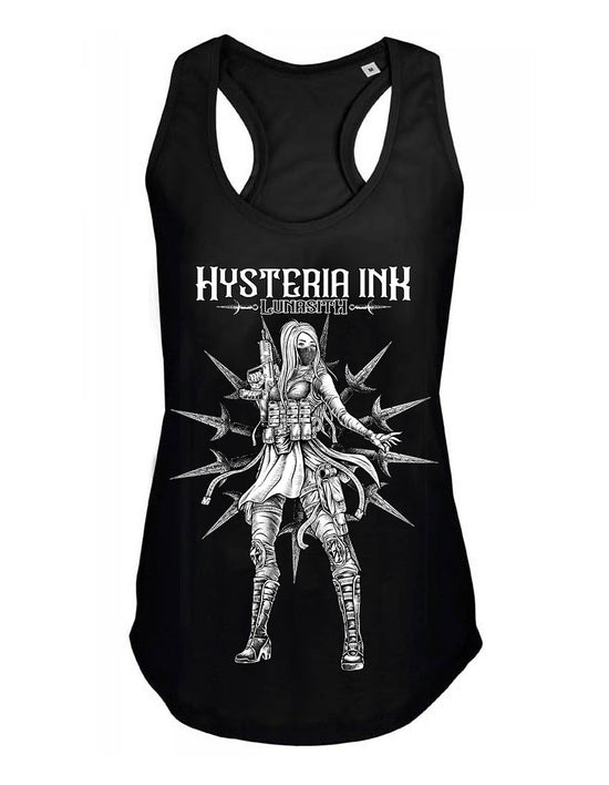 Debardeur femme Justin Hysteria Ink  Lunasith Ink