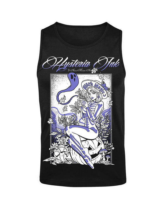 Debardeur homme Hysteria Ink X Anna Marine Art Black Magic Purple