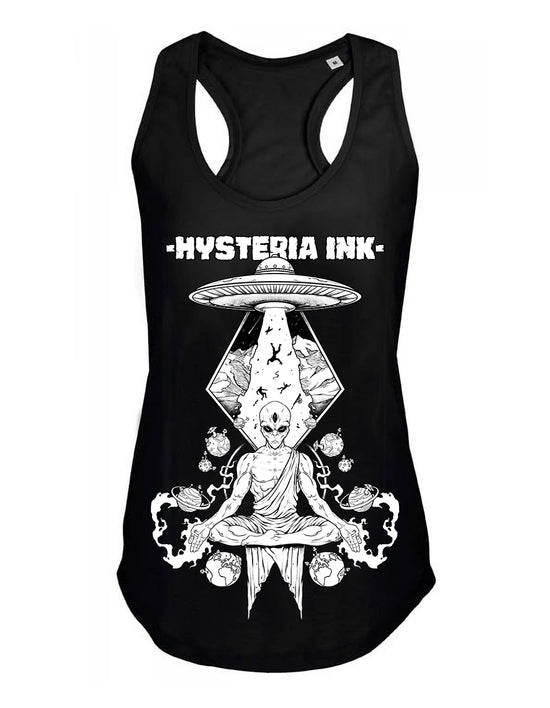 Debardeur femme Justin Hysteria Ink  Space Alien Ink